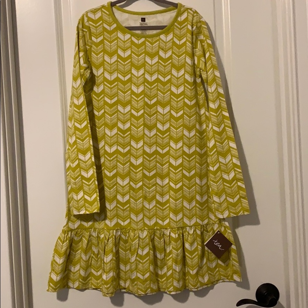 Girls Tea Collection Long Sleeve Dress